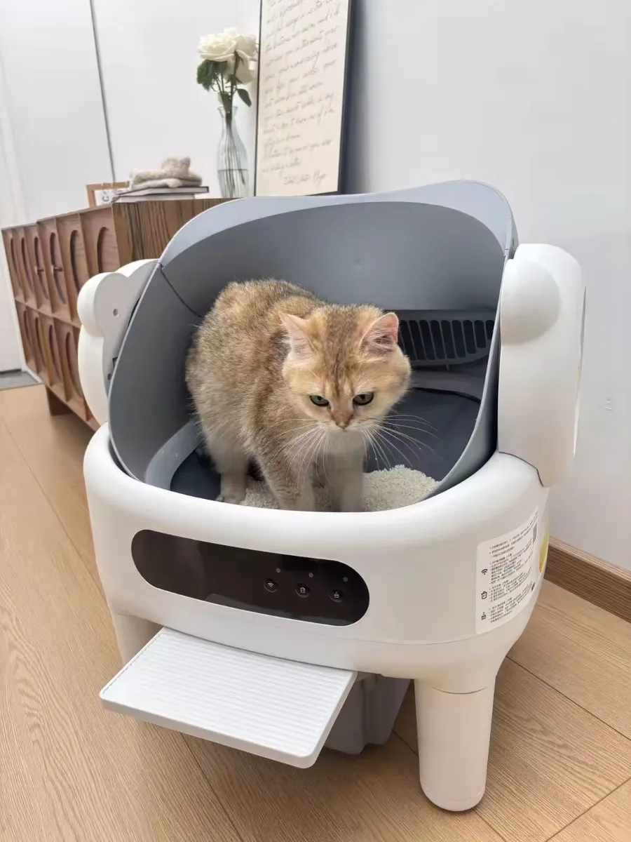 smart-self-cleaning-cat-litter-box